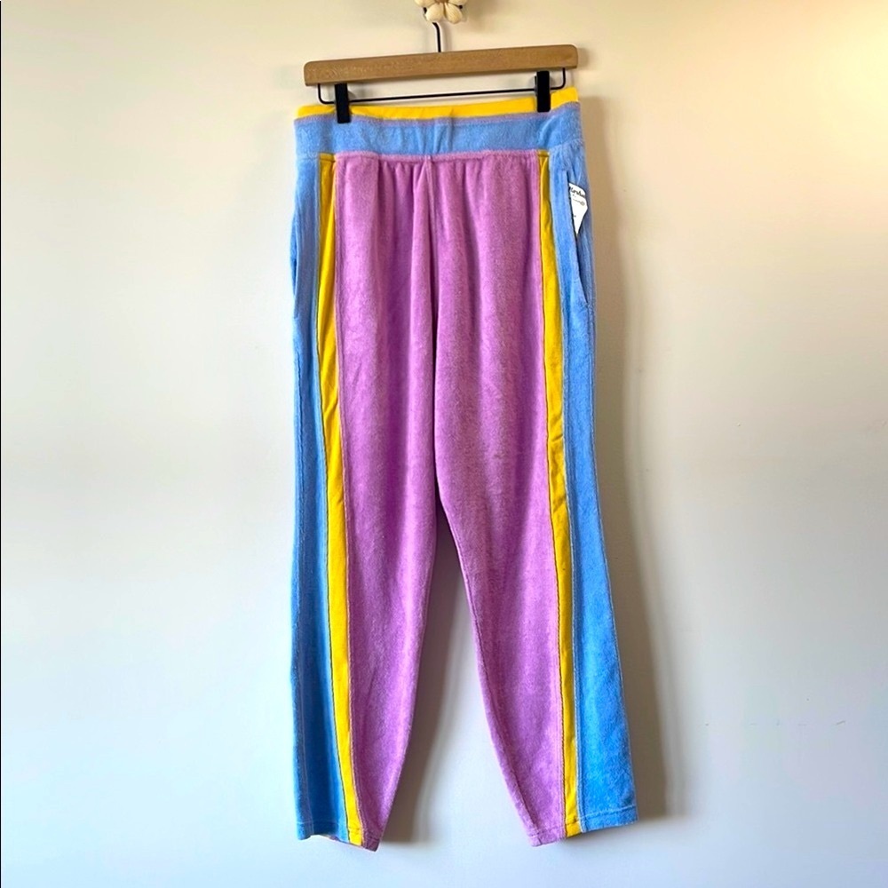 New Intimately FREE PEOPLE XS Between The Lines Terry Lounge Pant Women